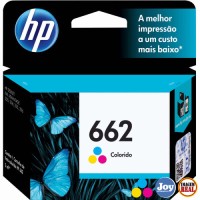 Cartucho HP 662 Colorido Original 2 ml (CZ104AB) Para HP DeskJet 1516 2516 2546 3516 3546 4646 Cartucho HP 662 Colorido Original 2 ml (CZ104AB) Para HP DeskJet 1516 2516 2546 3516 3546 4646